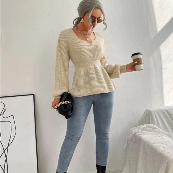 Ribbed knit sweater - Picture 2 of 3